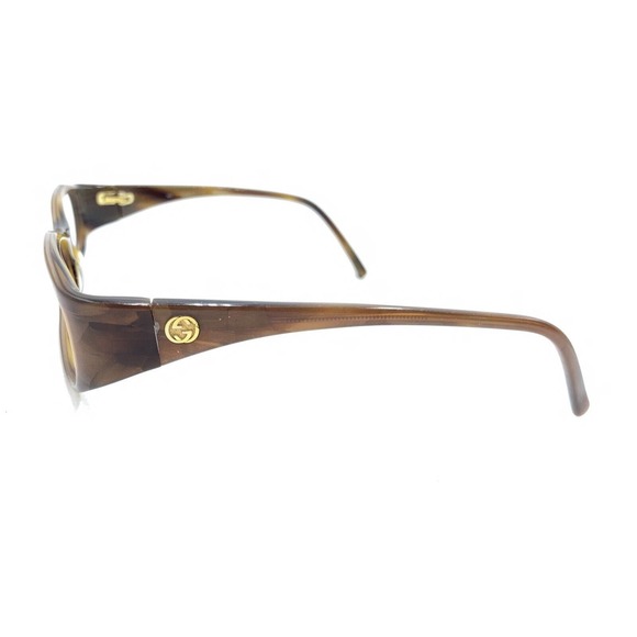 Gucci GG 2511 5T7 Brown Rectangle Eyeglasses Frames 52-15 125 Italy Designer - Picture 7 of 12